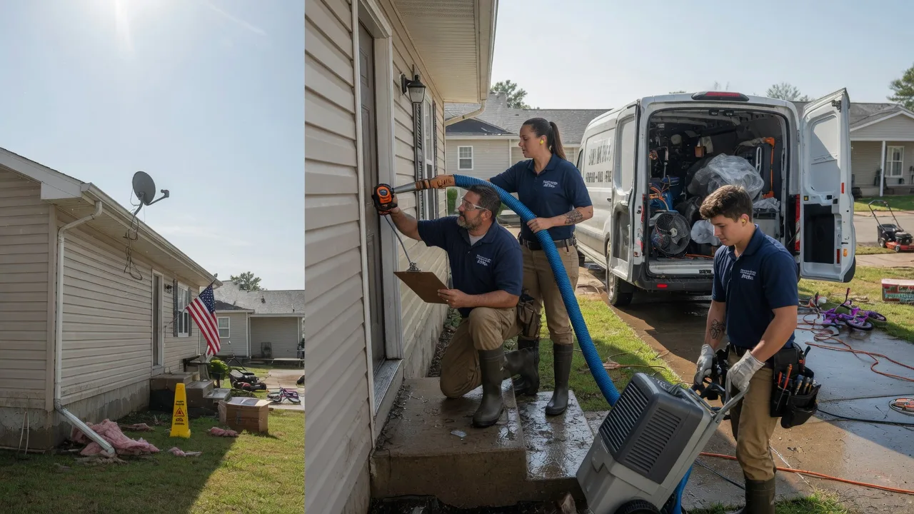 Ceiling Water Damage Restoration in Burgettstown, PA near me